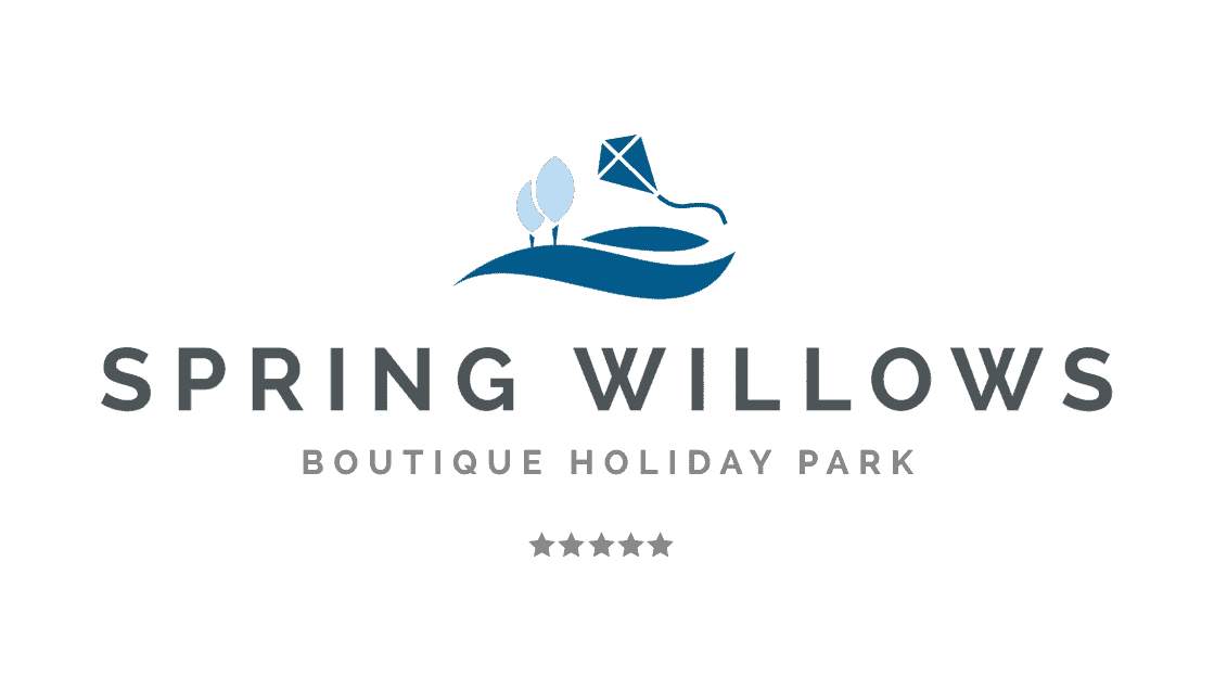 Coloured, Spring Willows logo.