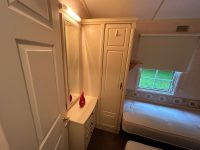 Atlas Sherwood Super 15 Bedroom with storage space and vanity in affordable, family-friendly static home